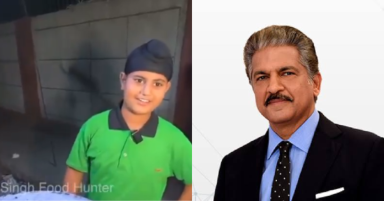 Anand Mahindra steps in to help Delhi boy seen in viral video selling rolls: 'Courage, thy name is Jaspreet'