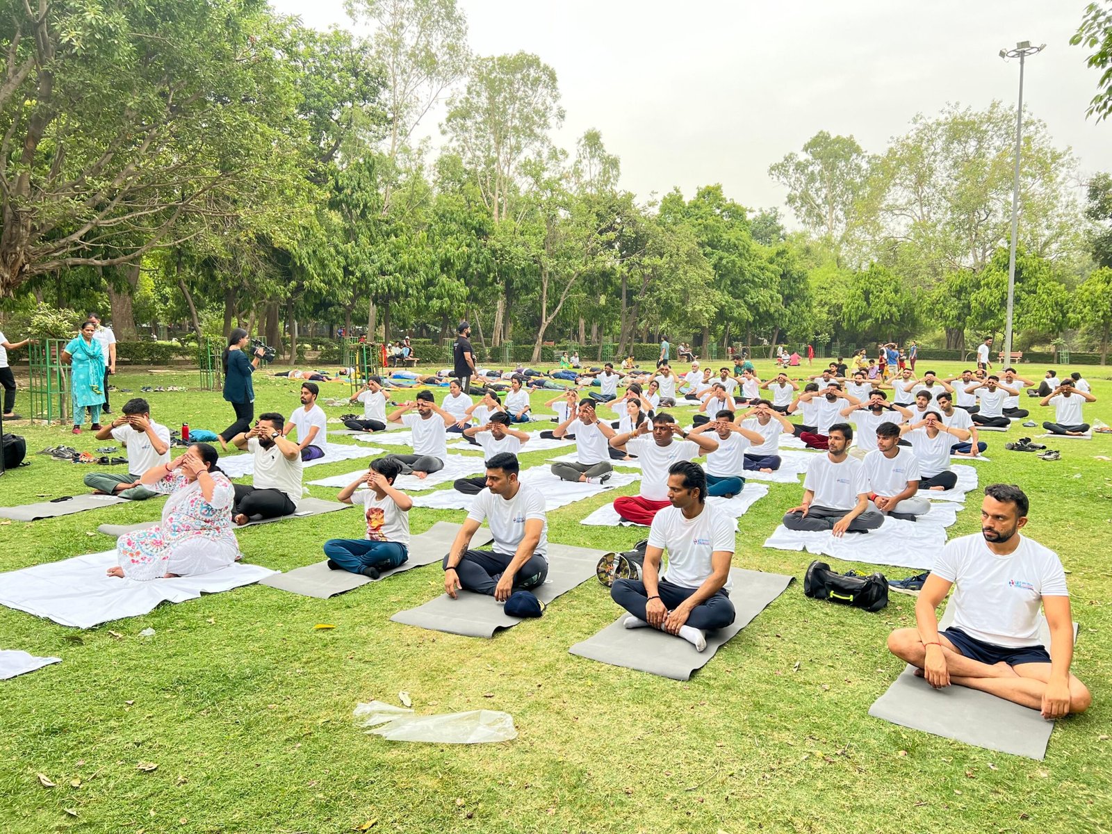 Mind Over Matter: NKS Super Speciality Hospital Staff and Patients Unite for Yoga Day with Health Awareness