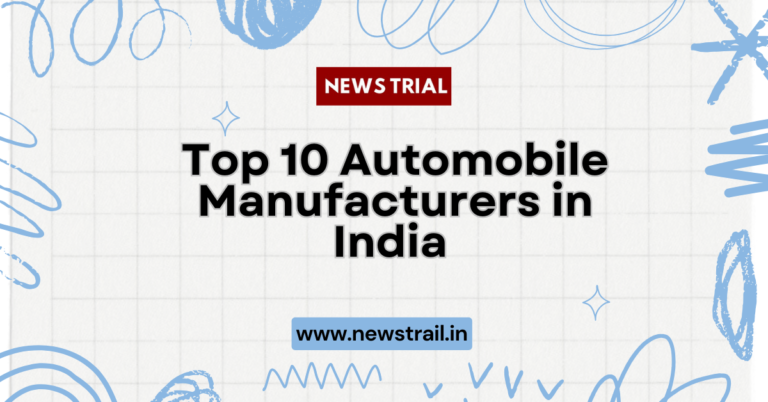 Top 10 Automobile Manufacturers in India