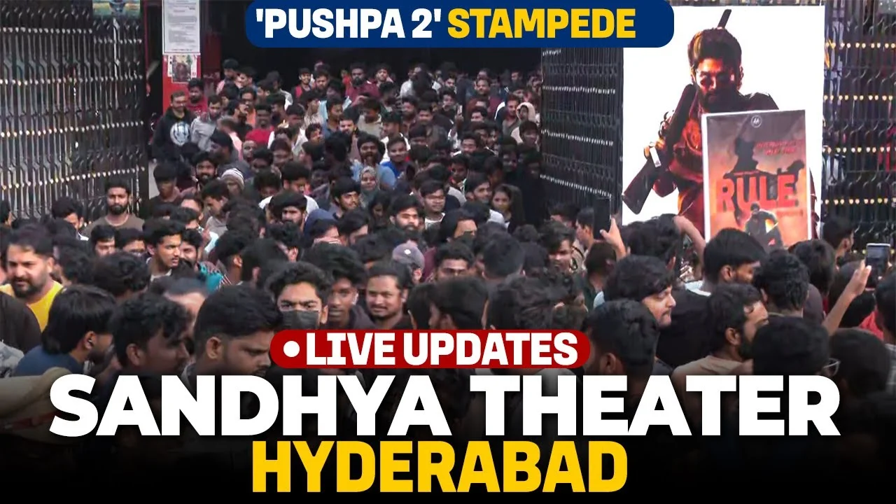 Stampede at Pushpa 2 Premiere in Hyderabad Claims Woman’s Life, Leaves Son Critical"