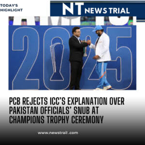 PCB Rejects ICC’s Explanation Over Pakistan Officials’ Snub at Champions Trophy Ceremony